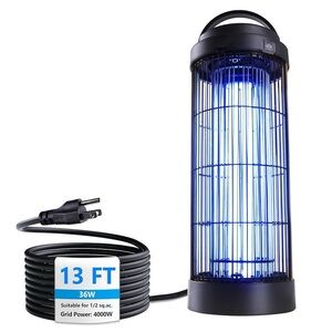 Large Size Bug Zapper Outdoor for 1/2 Acres with 13FT Power Cord